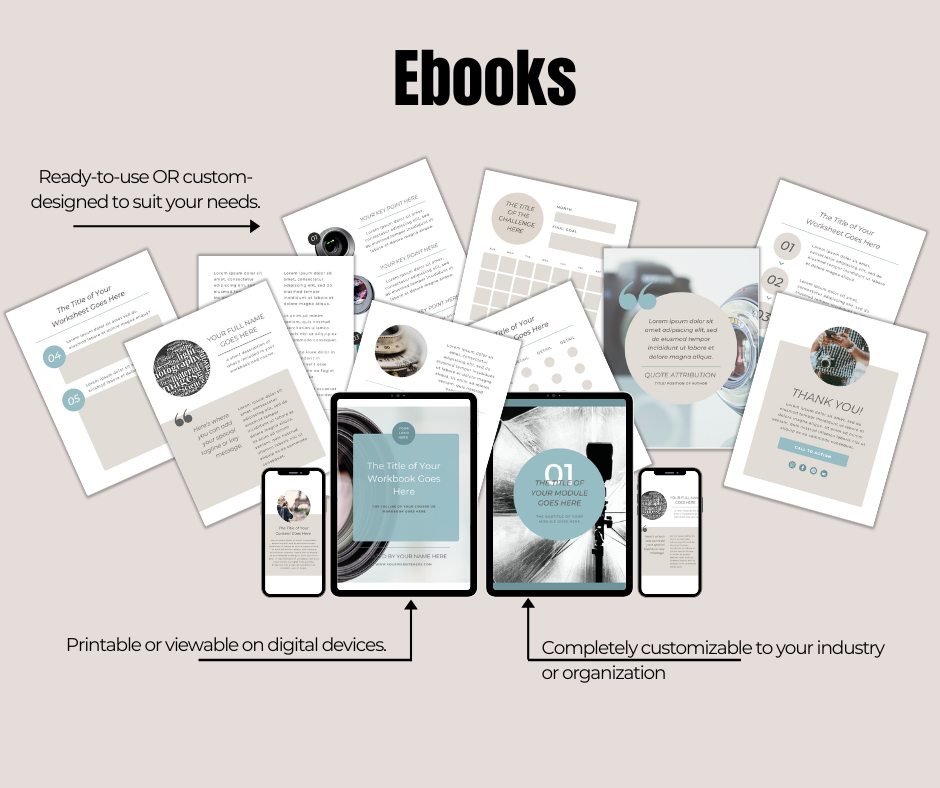 Sample ebook display